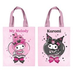 Sanrio sac shopping Pink Black Party Series My Melody & Kuromi