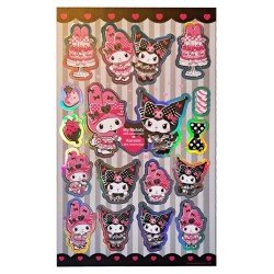 Sanrio stickers Pink Black Party Series