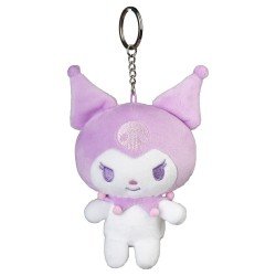 Sanrio porte-clés peluche Kuromi Kawaii 12 cm