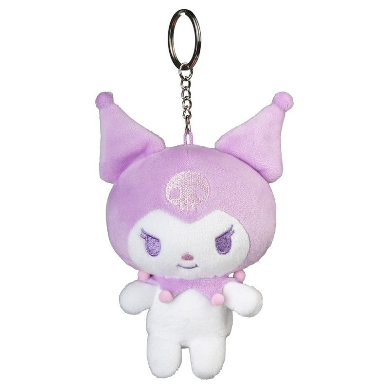 Sanrio porte-clés peluche Kuromi Kawaii 12 cm