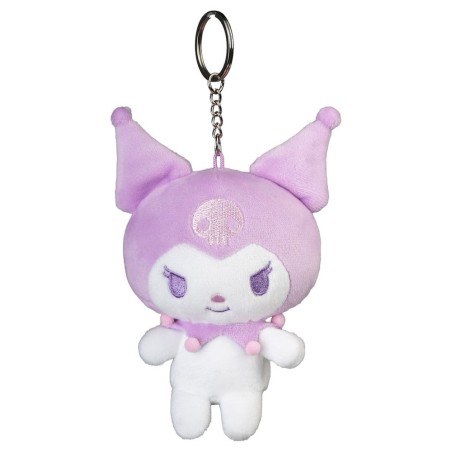 Sanrio porte-clés peluche Kuromi Kawaii 12 cm