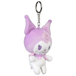 Sanrio porte-clés peluche Kuromi Kawaii 12 cm