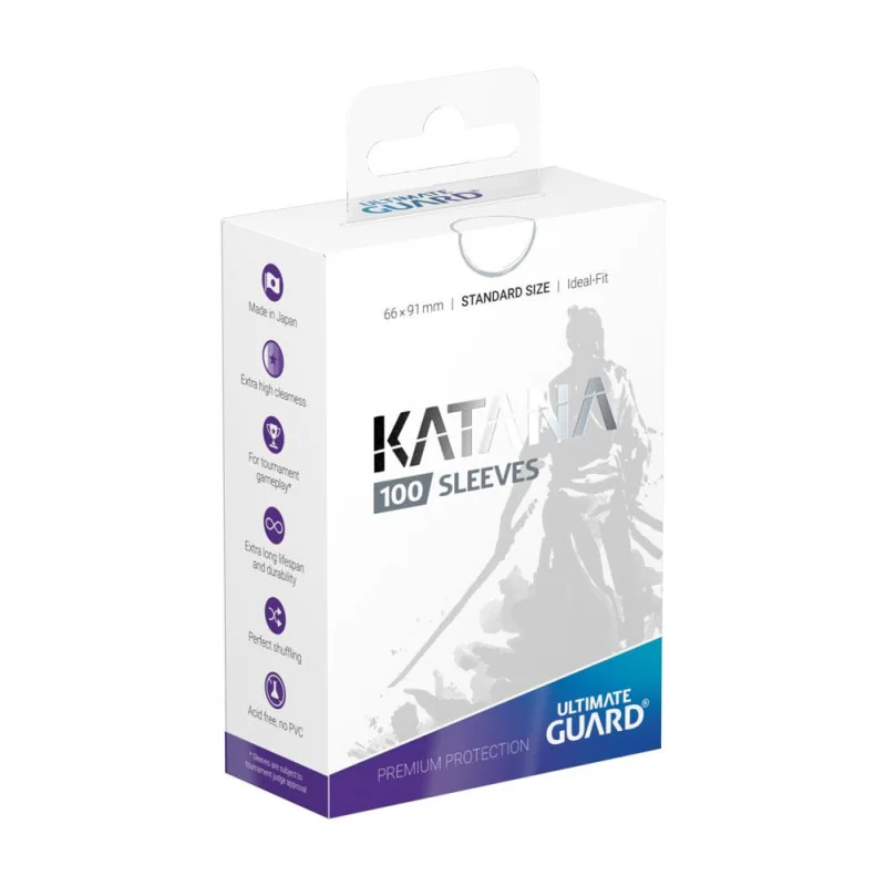 Ultimate Guard - Katana Sleeves Standard Size (100 Pouches) - White | 4260250073803