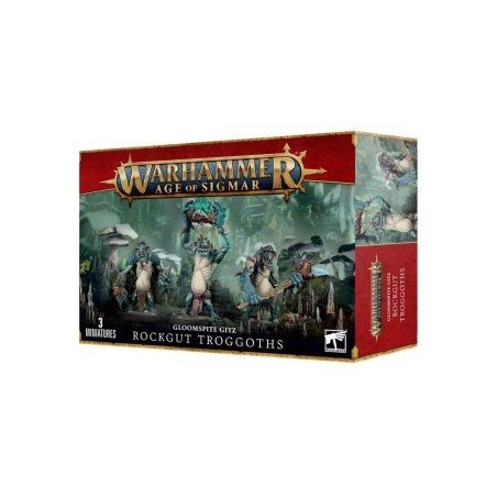 Warhammer Age of Sigmar - Gloomspite Gitz : Rockgut Troggoths