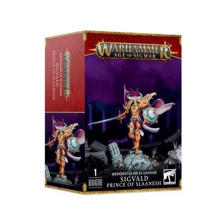 Warhammer Age Of Sigmar - Hedonites Of Slaanesh : Sigvald Prins van Slaanesh