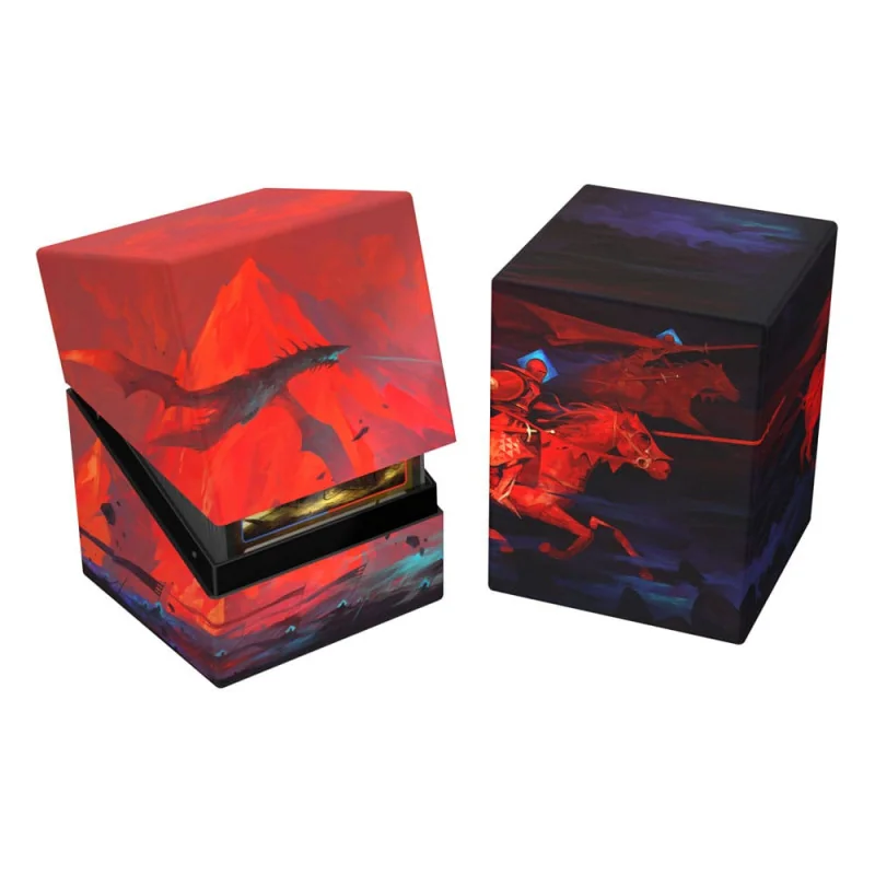 Ultimate Guard - Boulder Deck Case 100+ - 2024 Exclusive Duo-Pack - Dominik Mayer: Crowned With Fire | 4056133028806