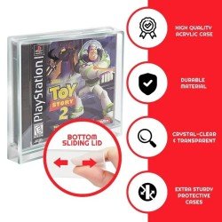 Acrylic Case 2-Pack for PlayStation 1      