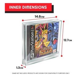 Acrylic Case 2-Pack for PlayStation 1      