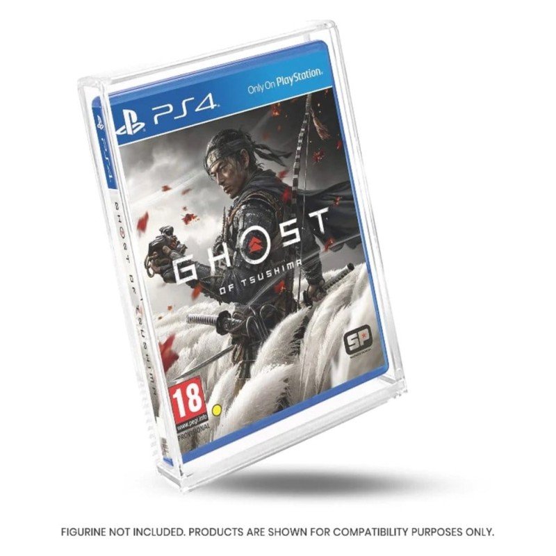 Pack 2 boîtes de protection en acrylique pour PS3/PS4/Blu-Ray/XBOX One