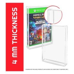 Pack 2 boîtes de protection en acrylique pour PS3/PS4/Blu-Ray/XBOX One