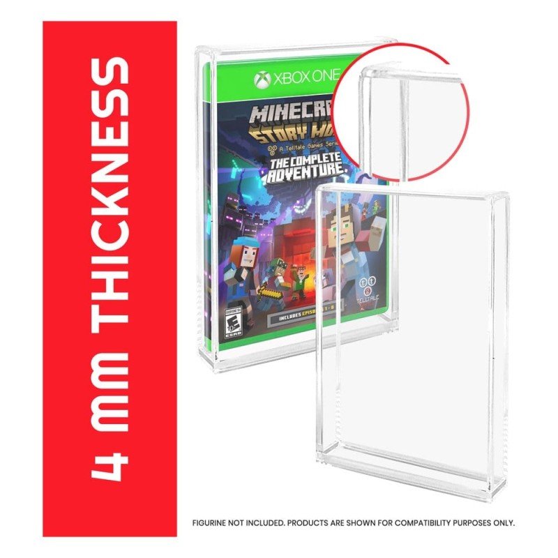 Acrylic Case 2-Pack for PS3/PS4/Blu-Ray/XBOX One