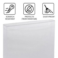 Pack 25 boîtes de protection en PET pour jeux Nintendo DS Games
