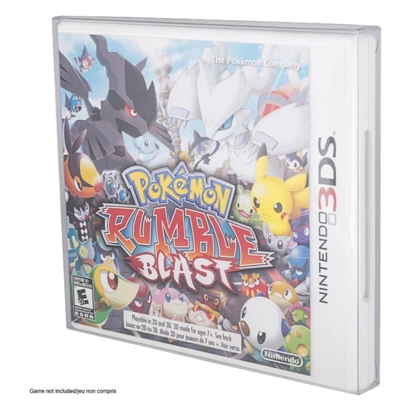 Pack 25 boîtes de protection en PET pour jeux 3DS (NTSC) Games
