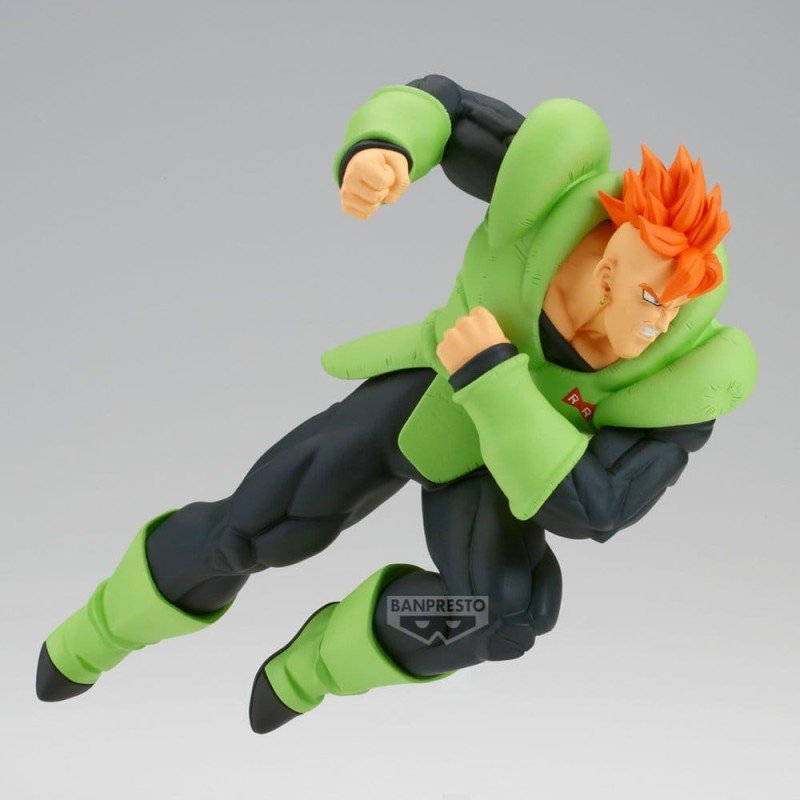 Dragon Ball Z Match Makers figurine PVC Android 16 (vs Cell) 17 cm
