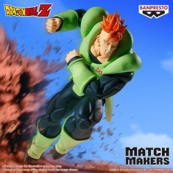 Dragon Ball Z Match Makers figurine PVC Android 16 (vs Cell) 17 cm