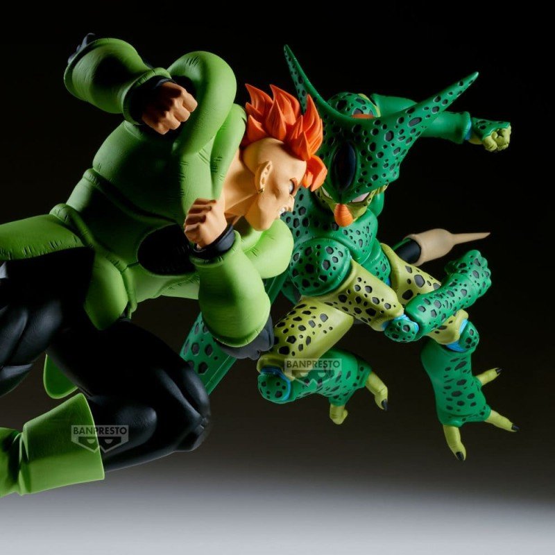 Dragon Ball Z Match Makers figurine PVC Cell (vs Android 16) 16 cm