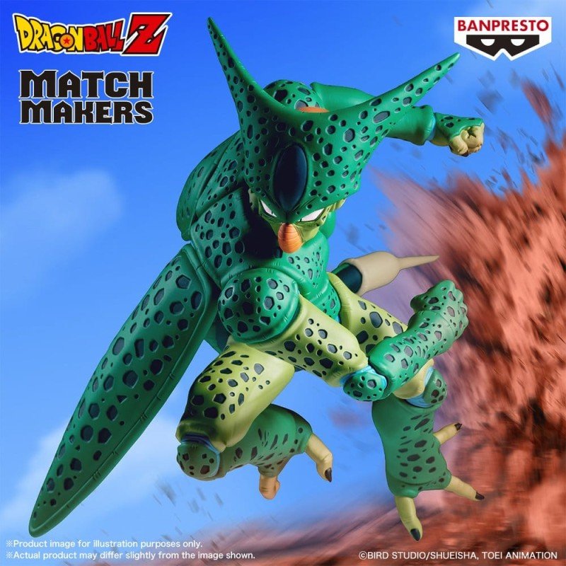 Dragon Ball Z Match Makers figurine PVC Cell (vs Android 16) 16 cm