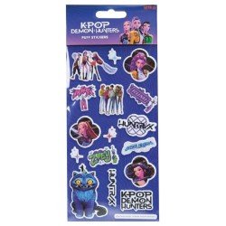 KPop Demon Hunters set autocollants Puff