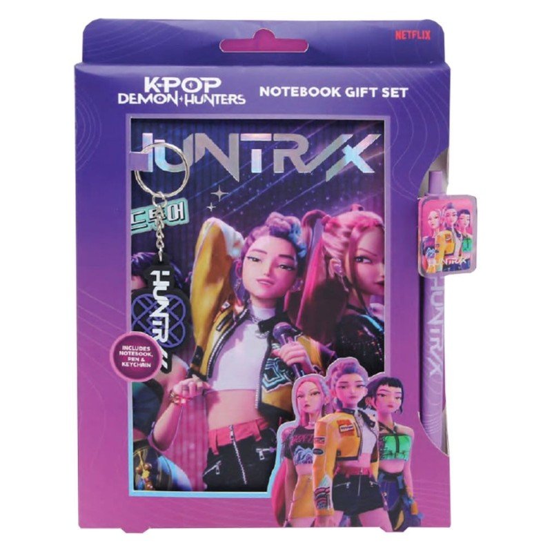 KPop Demon Hunters Notebook Gift Set Huntr/x