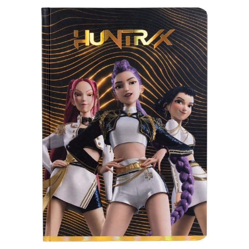 KPop Demon Hunters A5 Notebook Golden