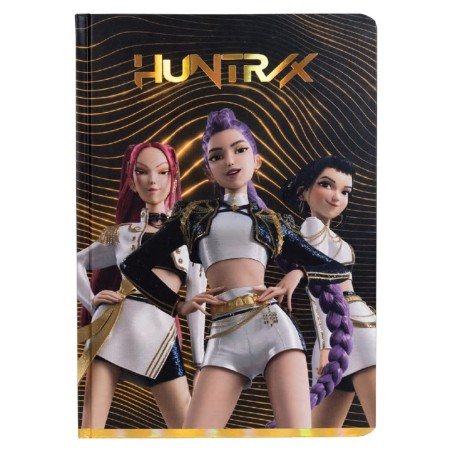KPop Demon Hunters A5 Notebook Golden