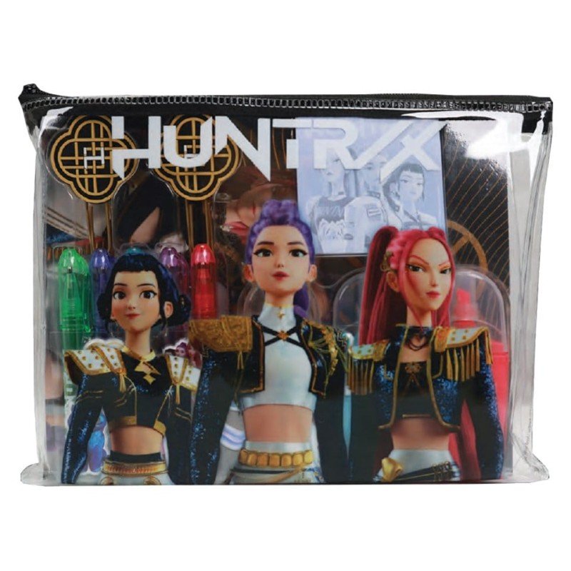 KPop Demon Hunters Stationery Set 10-Pack Golden