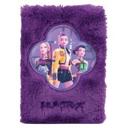 KPop Demon Hunters bloc-notes A5 Huntr/x Plush