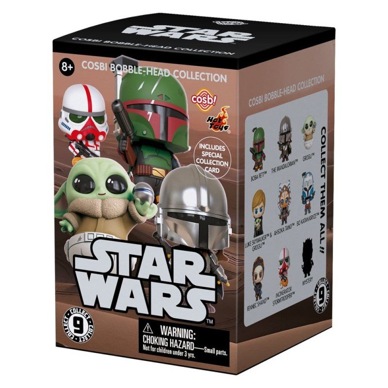 Star Wars présentoir boîte-mystère figurines mini Cosbi Series 1 8 cm (8)