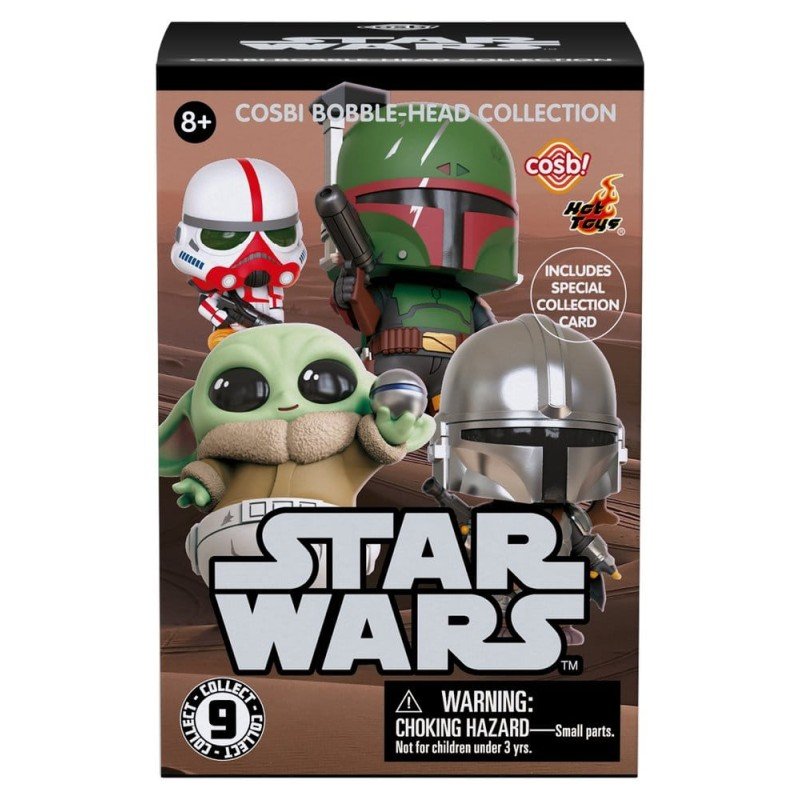 Star Wars présentoir boîte-mystère figurines mini Cosbi Series 1 8 cm (8)