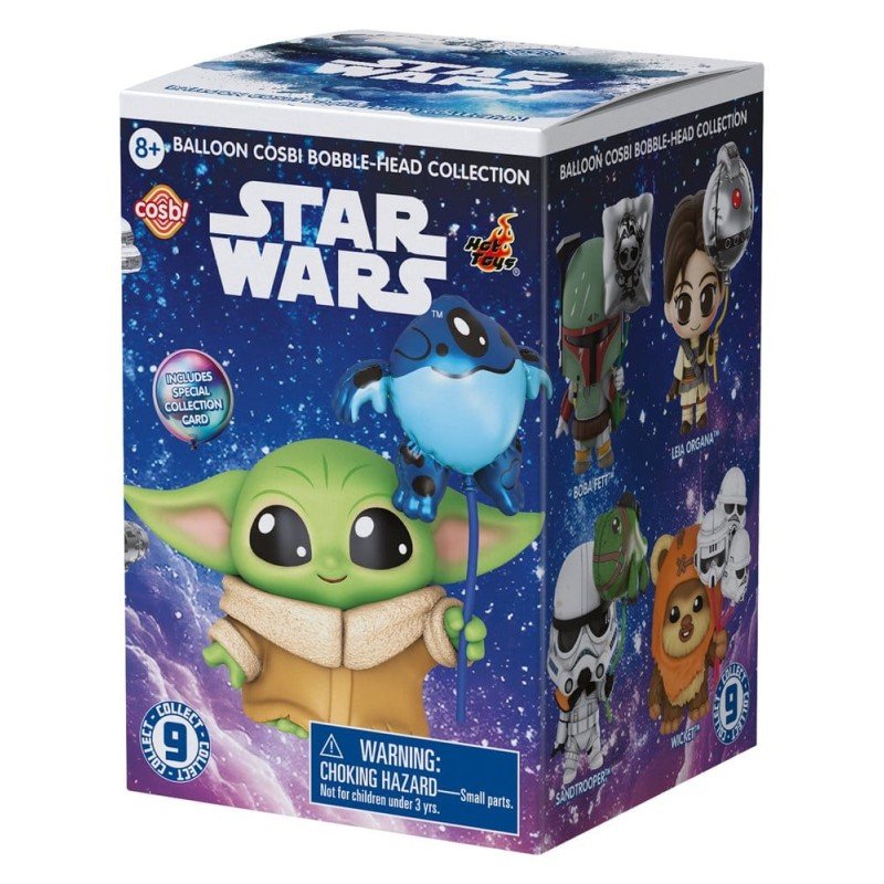Star Wars présentoir boîte-mystère figurines mini Cosbi Balloon 8 cm (8)
