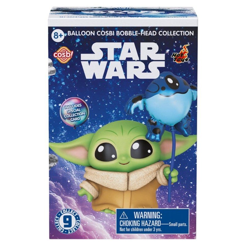 Star Wars présentoir boîte-mystère figurines mini Cosbi Balloon 8 cm (8)