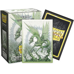 Dragon Shield - Standard Size Matte Dual Art Sleeves - Gaial Anniversary Special Edition (100 Sleeves)
