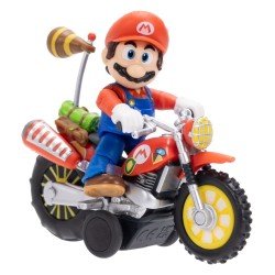 Super Mario Galaxy, le film figurine avec Moto à Rétrofriction Mario 6 cm