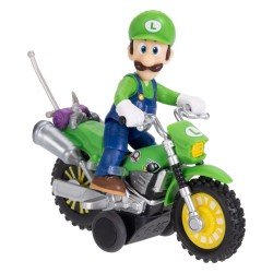 Super Mario Galaxy, le film figurine avec Moto à Rétrofriction Luigi 6 cm