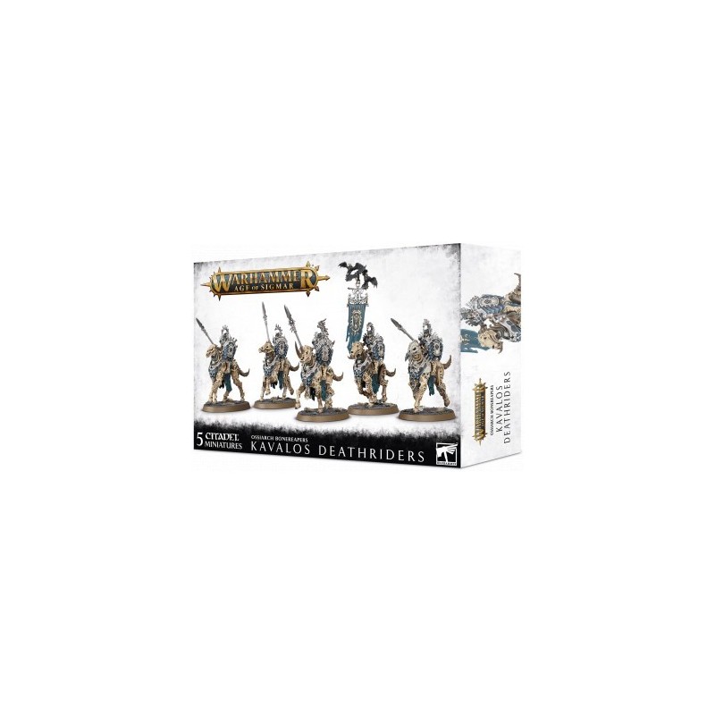 Warhammer Age Of Sigmar - Ossiarch Bonereapers: Kavalos Deathriders