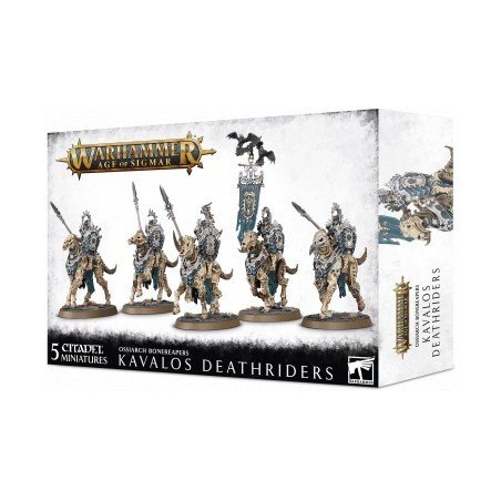 Warhammer Age Of Sigmar - Ossiarch Bonereapers: Kavalos Deathriders