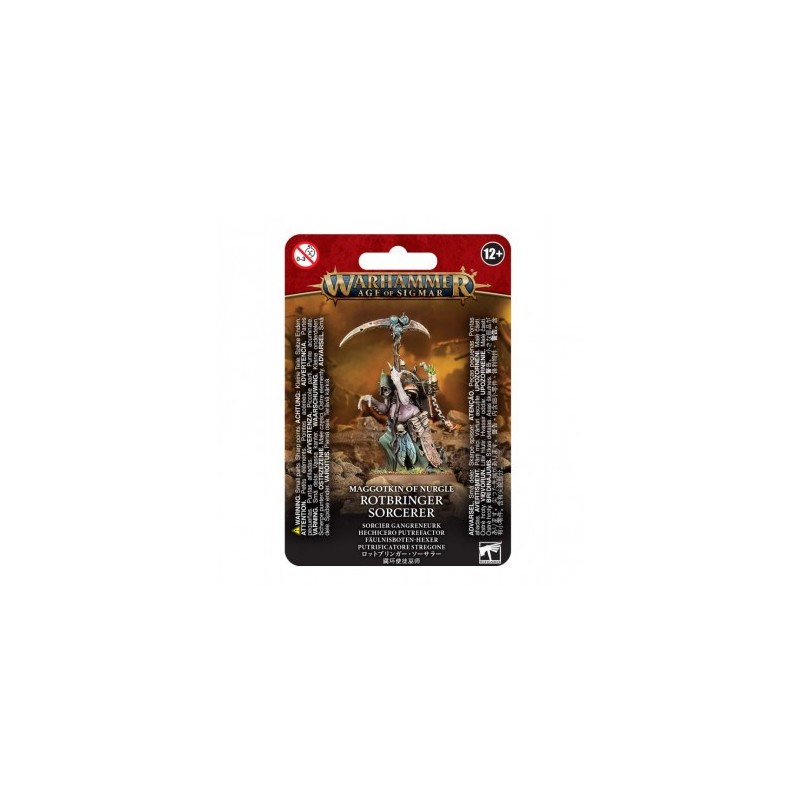 Warhammer Age Of Sigmar - Maggotkin Of Nurgle: Rotbringer Tovenaar