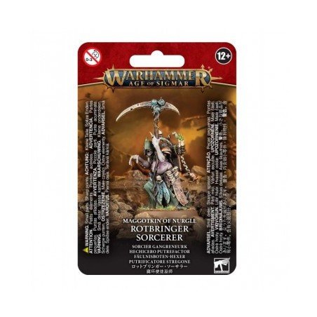 Warhammer Age Of Sigmar - Maggotkin Of Nurgle: Rotbringer Tovenaar