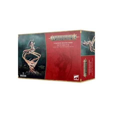 Warhammer Age Of Sigmar - Lumineth Realm-Lords : Sevireth Lord Of Seven Winds