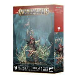 Warhammer Age of Sigmar - Soulblight Gravelords: Prins Vhordrai Lord/Crimson Keep