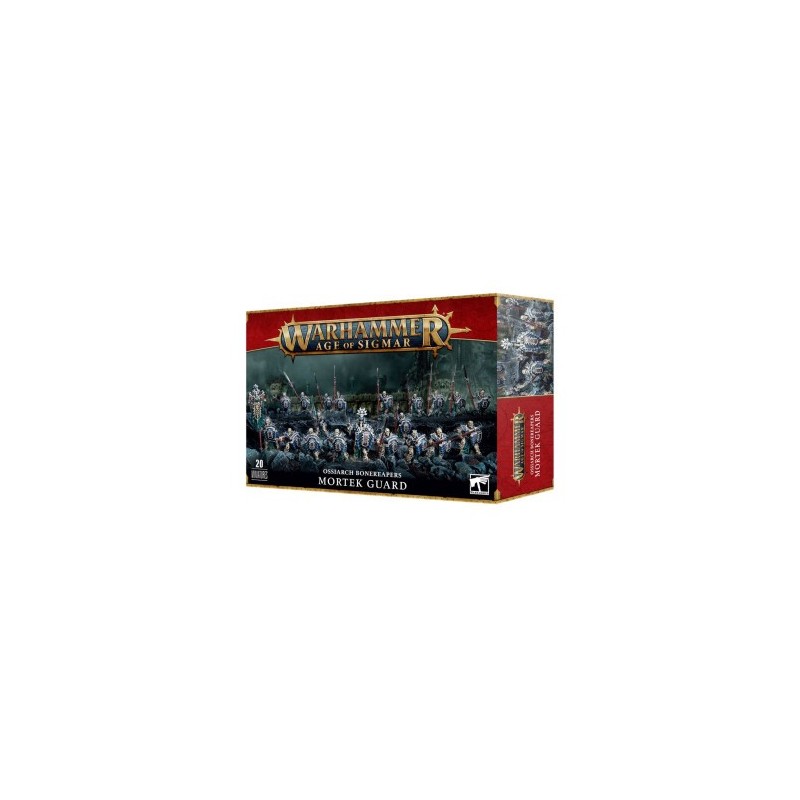 Warhammer Age of Sigmar - Ossiarch Bonereapers : Mortek Guard