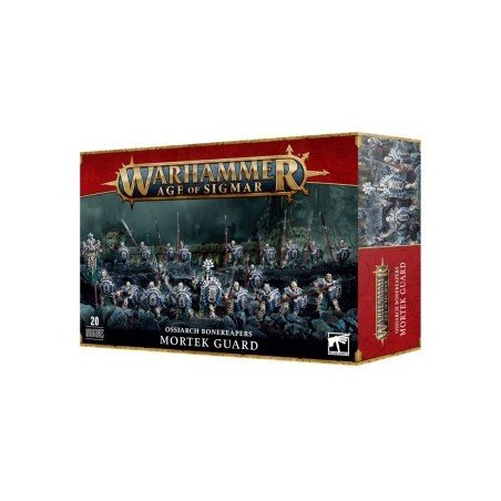 Warhammer Age of Sigmar - Ossiarch Bonereapers : Mortek Guard