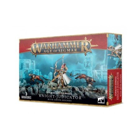 Warhammer Age of Sigmar - Stormcast Eternals: Ridder-Judicator met Gryph-Hounds