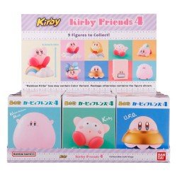 Kirby Friends Mini-figurine Vague 4 (Réédition) 7 cm Display (12)