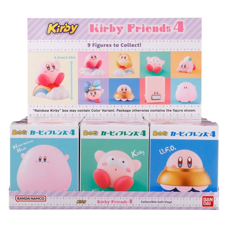Kirby Friends Mini Figure Wave 4 (Reissue) 7 cm Display (12)