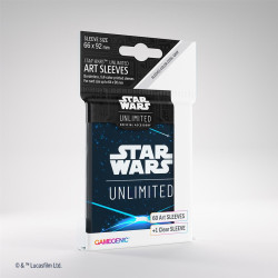 Gamegenic - Star Wars: Unlimited - Art Sleeves - Space Blue