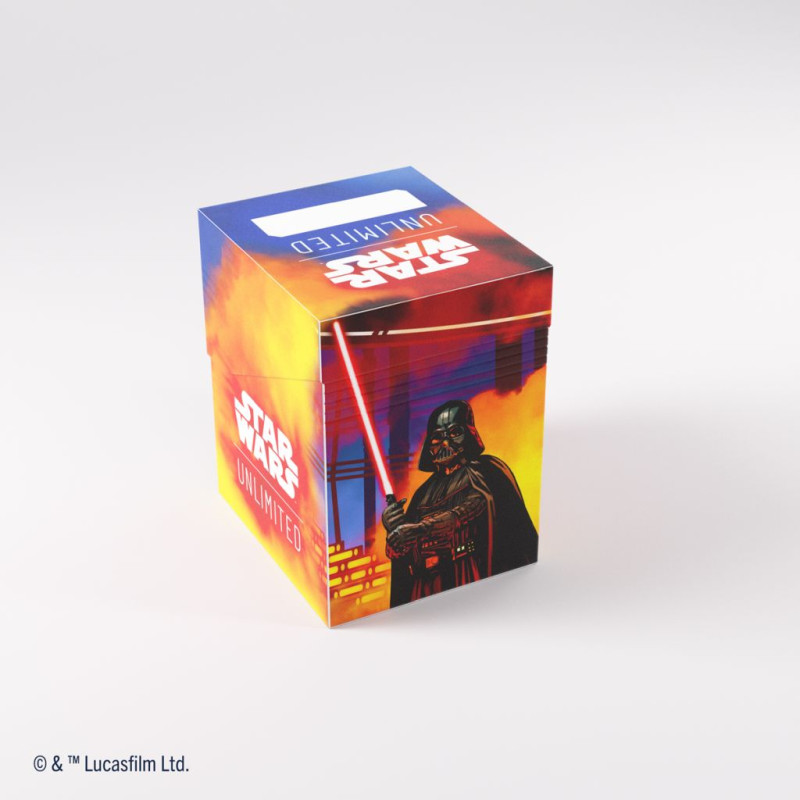 Gamegenic - Star Wars: Unlimited - Soft Crate Deck Box - Luke/Vader