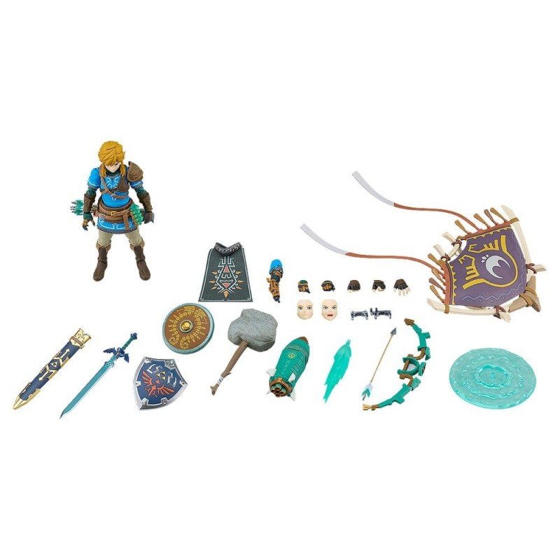The Legend of Zelda Tears of the Kingdomfigurine Figma Link Tears of the Kingdom Ver. DX Edition 15 cm
