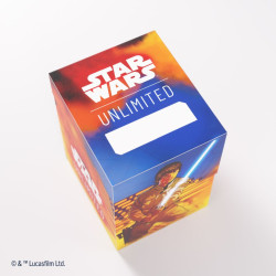 Gamegenic - Star Wars: Unlimited - Soft Crate Deck Box - Luke/Vader