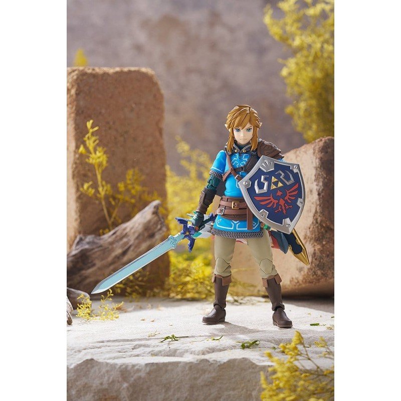 The Legend of Zelda Tears of the Kingdom Figma Action Figure Link Tears of the Kingdom Ver. DX Edition 15 cm